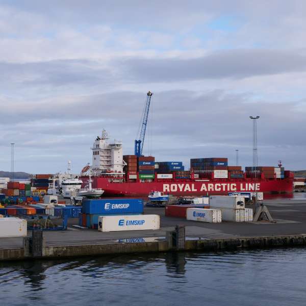 Havnen i Tórshavn på Færøerne