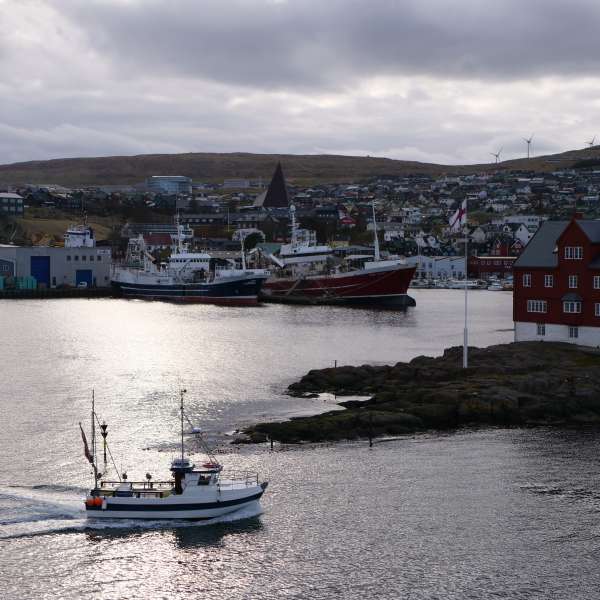 Tinganes-halvøen i Tórshavn